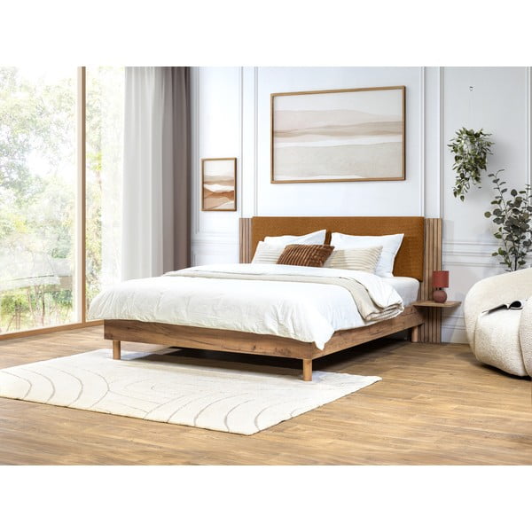 Franciaágy ágyráccsal 160x200 cm Lior – Bobochic Paris-image-1