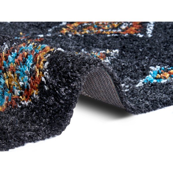 Phoenix fekete szőnyeg, 160 x 230 cm - Mint Rugs-image-1