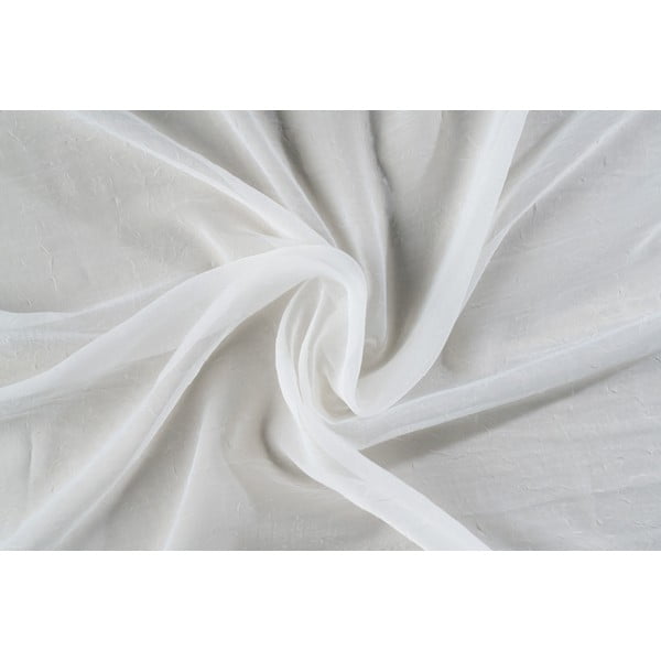 Bézs voile fényáteresztő függöny 140x245 cm Crush – Mendola Fabrics-image-2