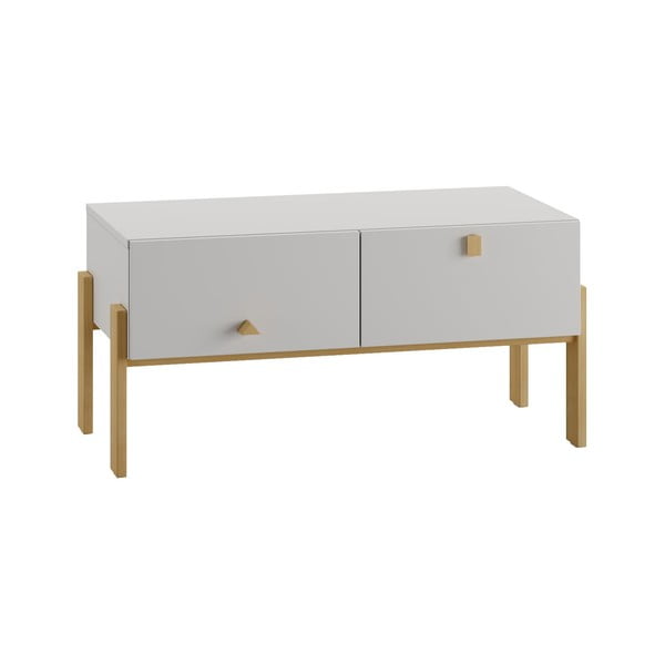 Natúr színű tömör bükkfa bútorláb Cube - Pinio-image-2