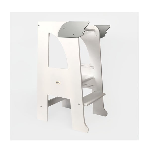 Fehér tanulótorony Montessori - Rocket Baby-image-3