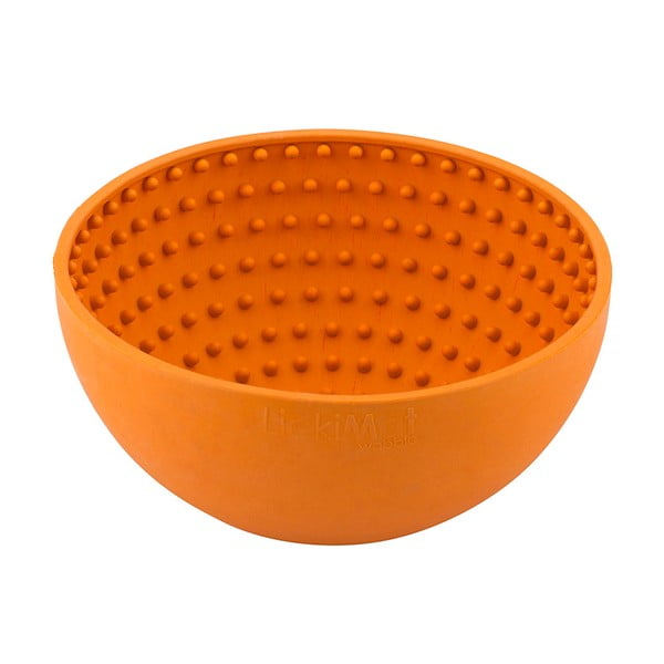 Nyalogatós tálka Wobble Orange - LickiMat-image-1