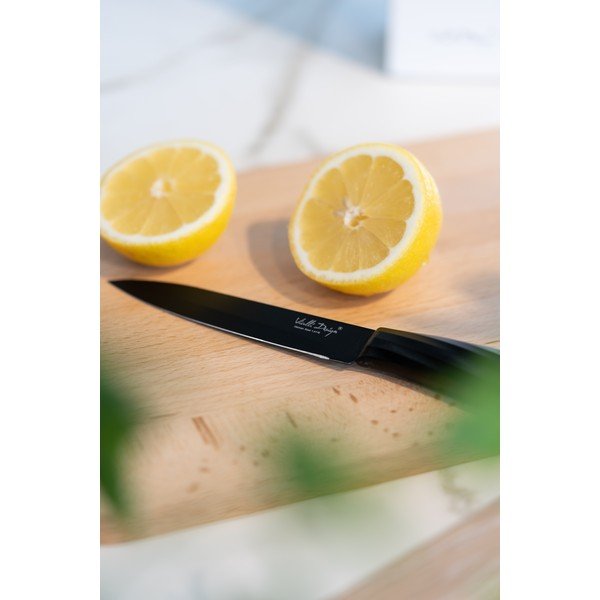 Caro 5 db-os késkészlet fekete tartóban - Vialli Design-image-3