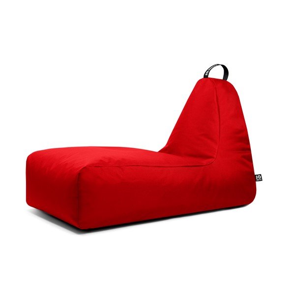Piros babzsákfotel Chill XXL – So Soft?