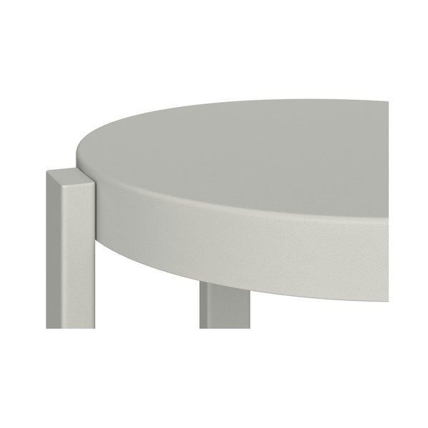 Világosszürke acél bárszék (ülésmagasság 75 cm) Doon – noo.ma-image-3