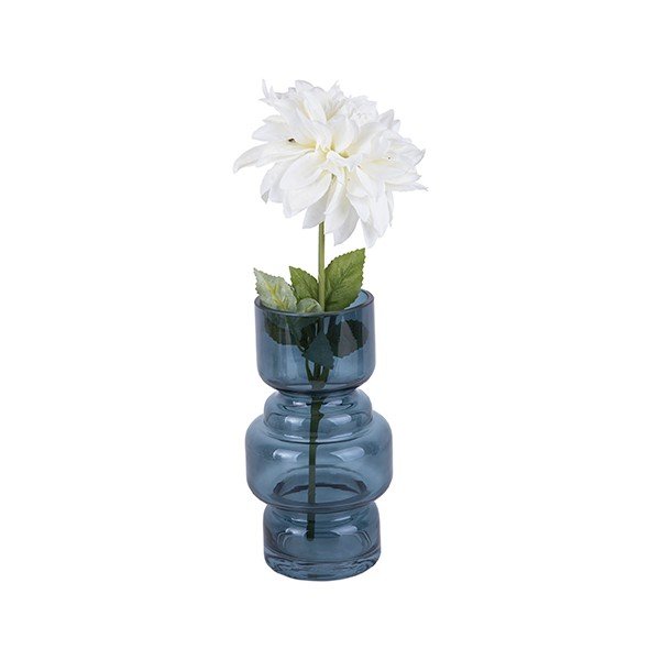 Courtly kék üveg váza, magasság 20 cm - PT LIVING-image-2