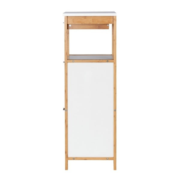 Finja fürdőszobai bambusz szekrény 2 polccal és tárolóhellyel - Wenko-image-1