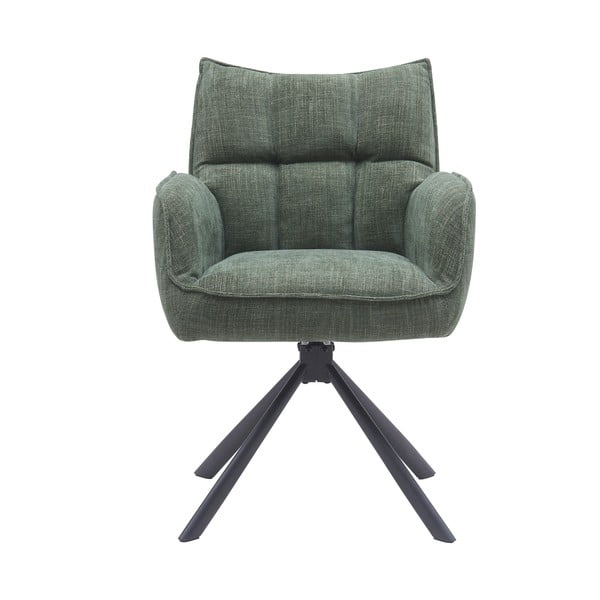 Zöld kárpitozott étkezőfotel szett 2 db-os Marilla – Unique Furniture-image-3