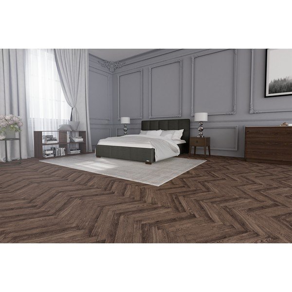 Allure barnásszürke kétszemélyes ágy, 180 x 200 cm - Guy Laroche Home-image-3