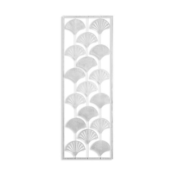 Fém fali dekoráció 32x90 cm Gingko – Wallity