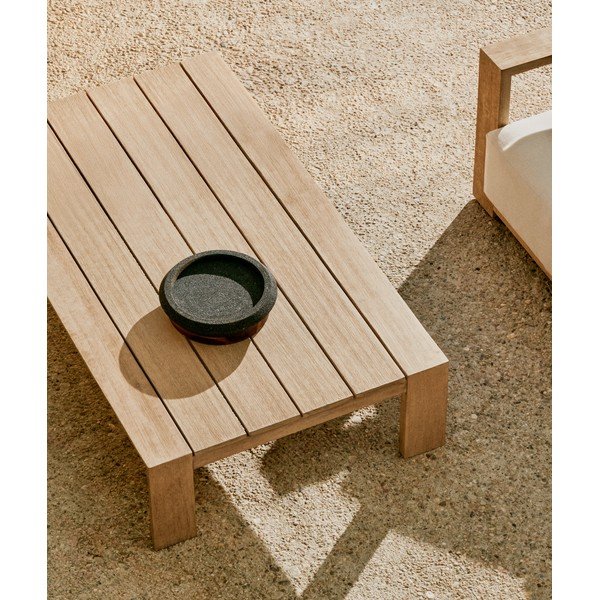 Akácfa kerti dohányzóasztal 82,5x140 cm Ambra – Kave Home-image-3