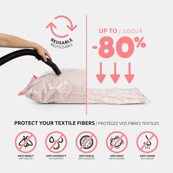 Vákuumzsák készlet 10 db-os Premium Valve L – Compactor-image-4