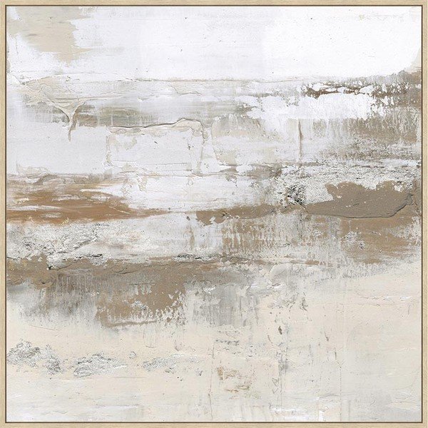 Keretezett-vászon kép kézzel festett részletekkel 85x85 cm Bold – Bizzotto