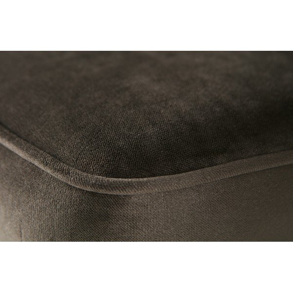 Statement sötétzöld bársonykanapé, hosszúság 372 cm - BePureHome-image-1