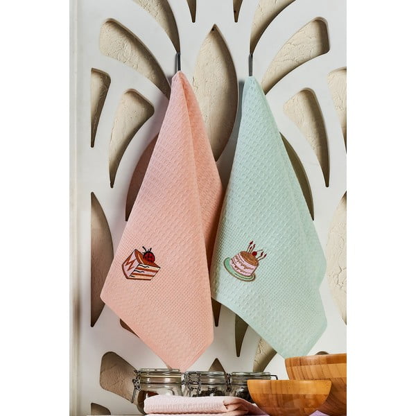 Pamut konyharuha szett 6 db-os 40x60 cm Cake – Foutastic-image-2