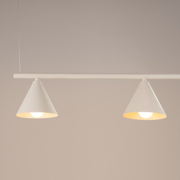 Bézs acél függőlámpa Zylo – Sollux-image-2