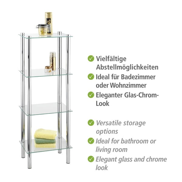 Yago 4 szintes polc - Wenko-image-2