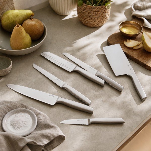 Rozsdamentes acél santoku kés Silverline – Orion-image-1