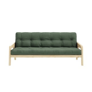 Grab zöld kinyitható kanapé 204 cm - Karup Design
