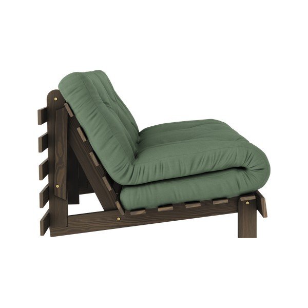 Zöld kinyitható kanapé 160 cm Roots – Karup Design-image-4