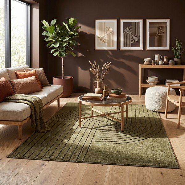 Zöld szőnyeg 200x290 cm Solace – ESTE-image-3