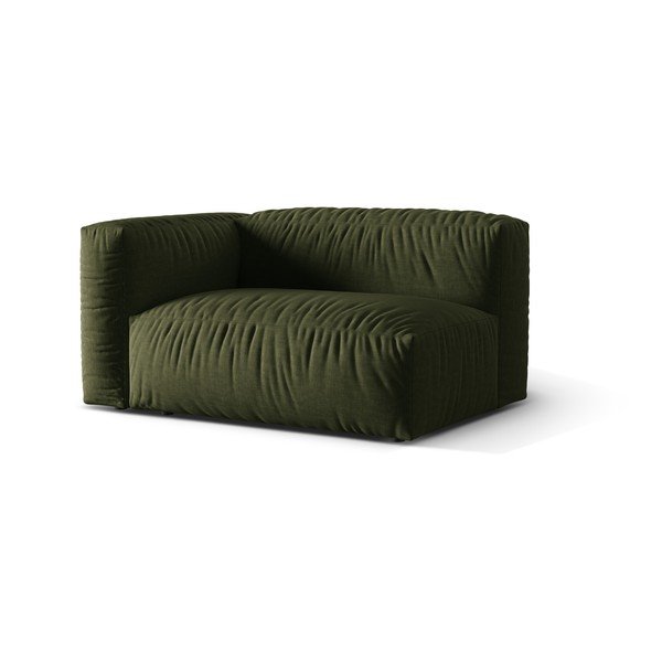 Zöld kanapé modul (bal oldali) Martina – Micadoni Home-image-1