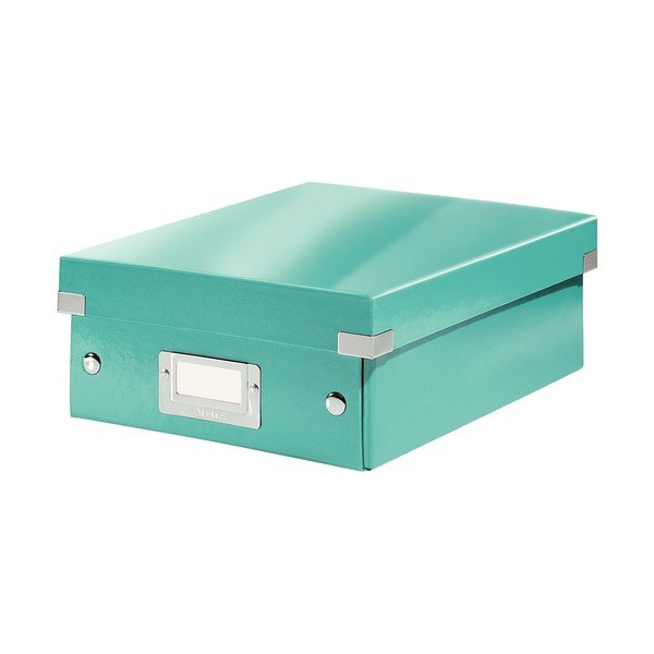 Office türkizkék rendszerező doboz, hossz 28 cm Click&Store - Leitz-image-2