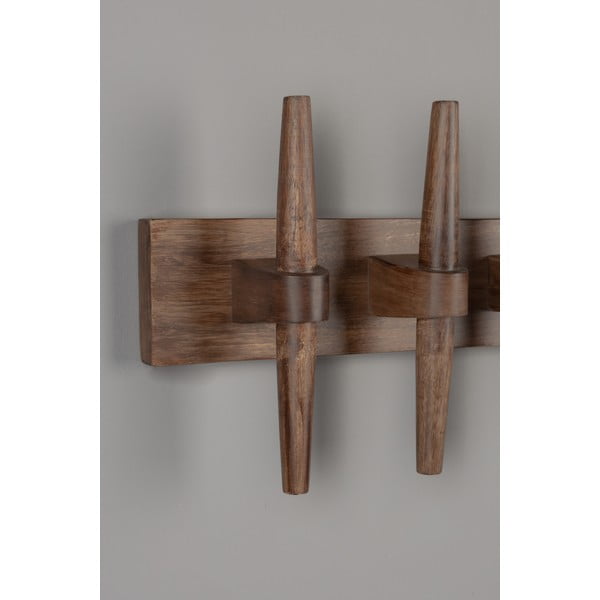 Natúr színű mangófa fali fogas Jakub – Dutchbone-image-2