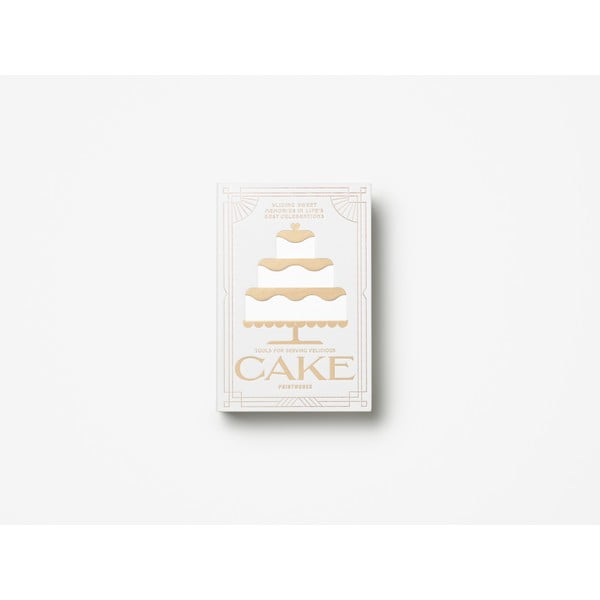 Fehér-ezüstszínű rozsdamentes acél desszertes villa szett The Essentials Cake Tools – Printworks-image-3