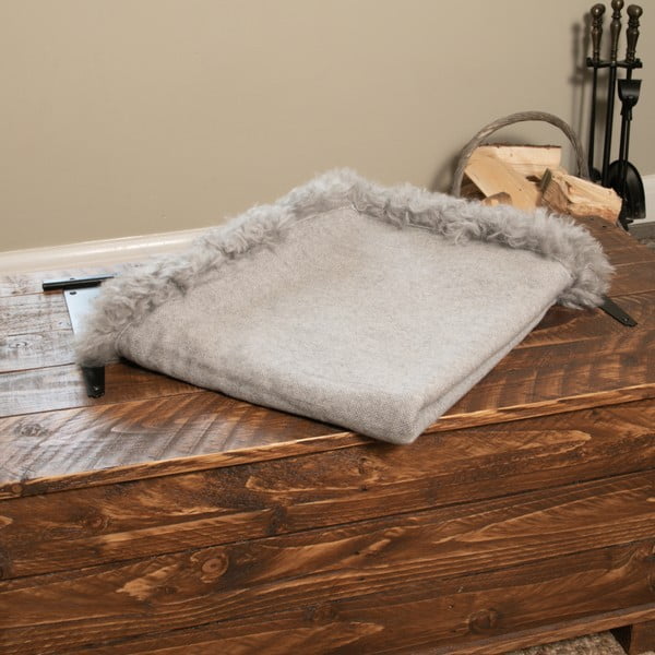 Gyapjú-szőrme takaró 140x180 cm – Native Natural-image-2