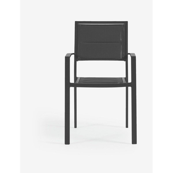 Sirley szürke alumínium kültéri szék - Kave Home-image-2