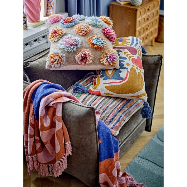 Gyapjúkeverék díszpárna 50x50 cm Somma – Bloomingville-image-3