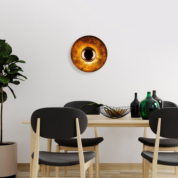 Rézszínű fali lámpa ø 38 cm Kurt – Opviq lights-image-1