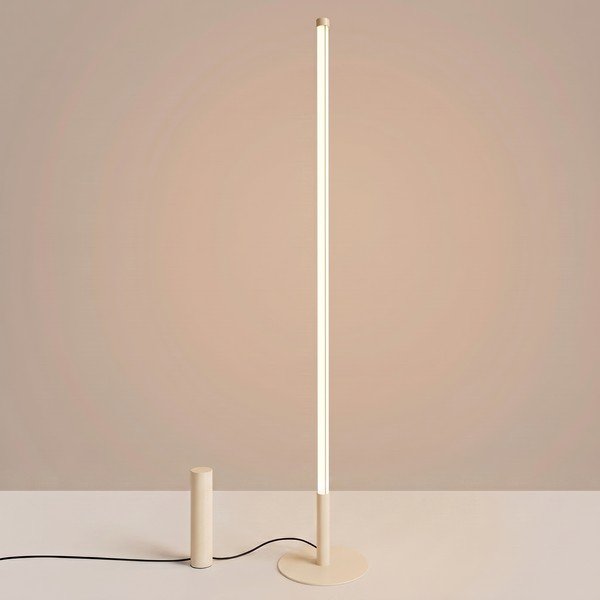 Bézs fém LED állólámpa (magasság 150 cm) TRANG – Thoro-image-1