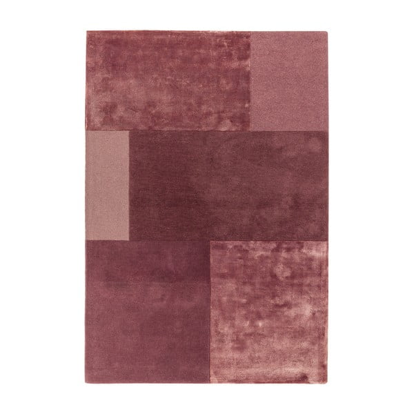 Tate Tonal Textures sötét rózsaszín szőnyeg, 200 x 290 cm - Asiatic Carpets