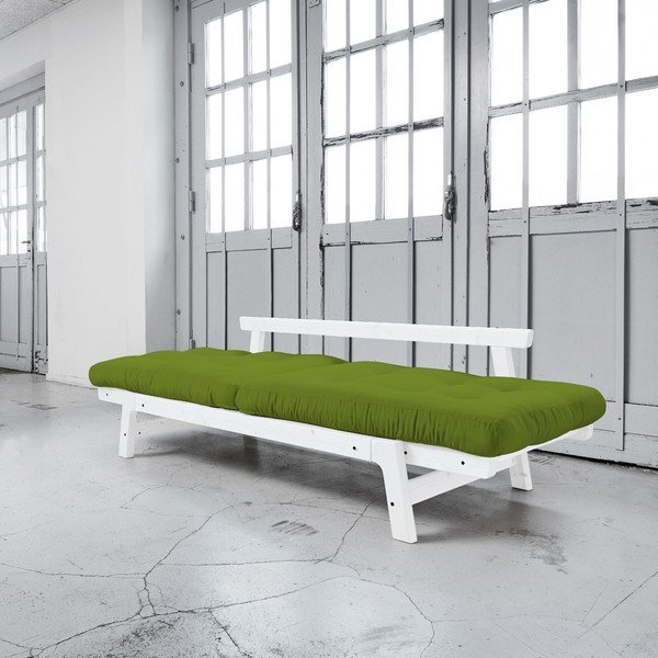 Step White/Lime kinyitható kanapé - Karup-image-3