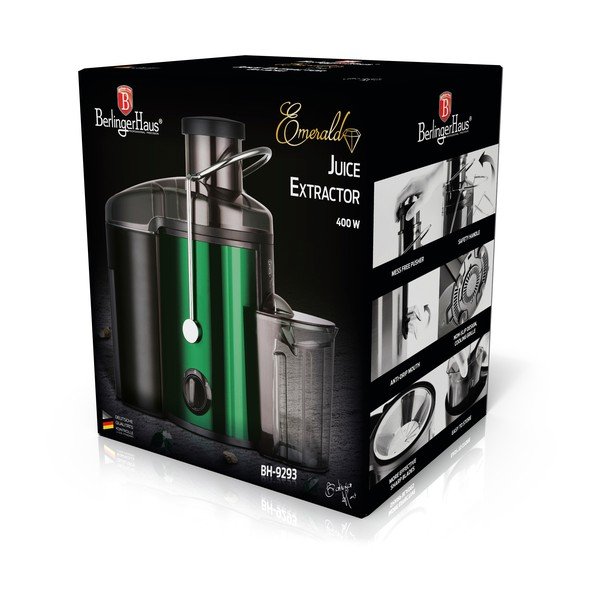 Zöld gyümölcscentrifuga Emerald Collection - BerlingerHaus-image-4