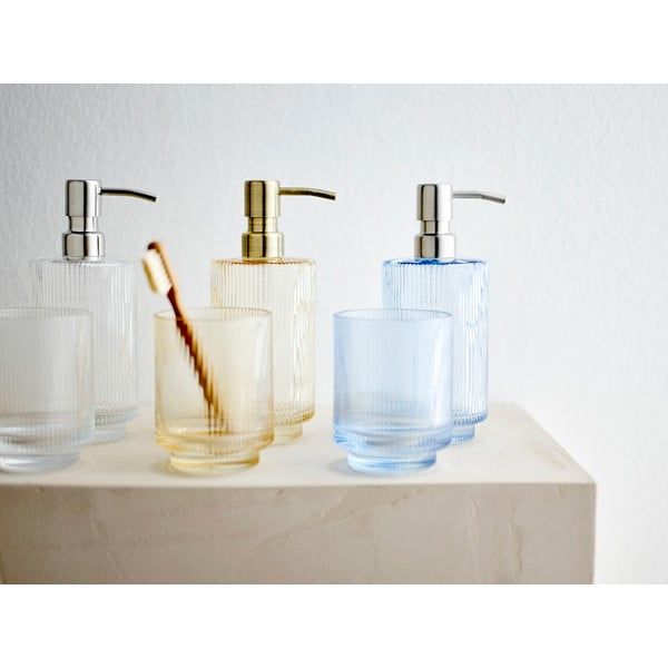 Sárga üveg fogkefetartó pohár Clarity – Södahl-image-1