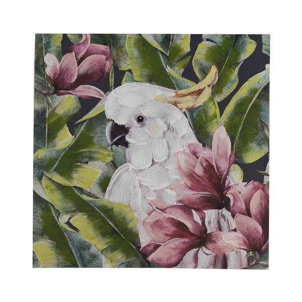 Modern Style Cockatoo Cubico vászonkép, 100 x 100 cm - Geese