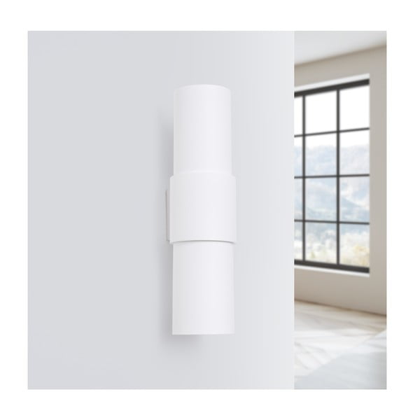 Fehér fali lámpa Aurea – Sollux-image-3
