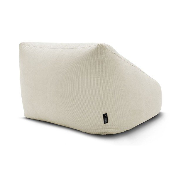 Bézs kordbársony babzsákfotel Lilibet – Bobochic Paris-image-4