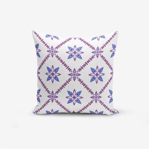 Colorful Flower pamutkeverék párnahuzat, 45 x 45 cm - Minimalist Cushion Covers