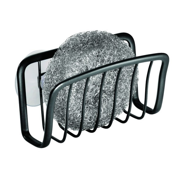 Axis fekete fém tartó tapadókorongokkal, 6,5 cm x 14 cm - iDesign-image-2