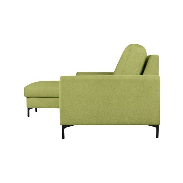 Atlanta oliva zöld sarokkanapé, jobb oldali - Cosmopolitan design-image-2