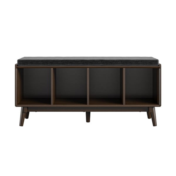 Brittany barna cipőtartó paddal - Novogratz-image-2