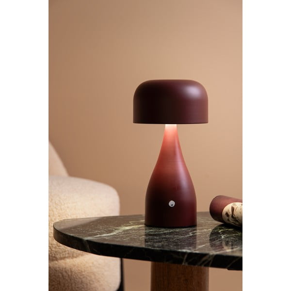 Tárolóasztal márvány dekoros asztallappal 50x75 cm Organic   – Leitmotiv-image-2