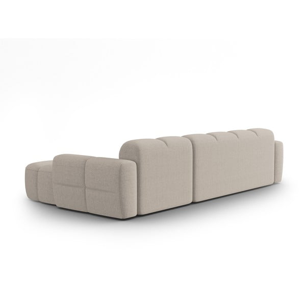 Bézs sarokkanapé Lisa – Micadoni Home-image-4