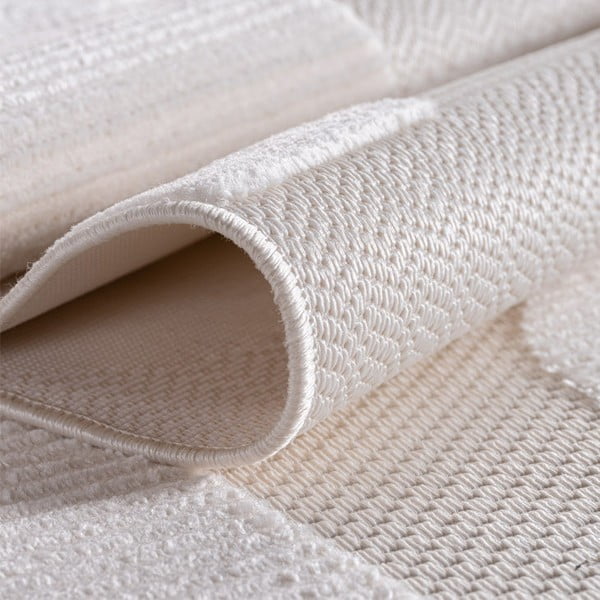 Krémszínű kültéri-beltéri futószőnyeg 80x150 cm Doha 1651 Cream – Ayyildiz Carpets-image-2