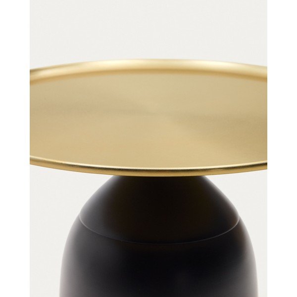 Fém kerek tárolóasztal ø 52 cm Liuva – Kave Home-image-2