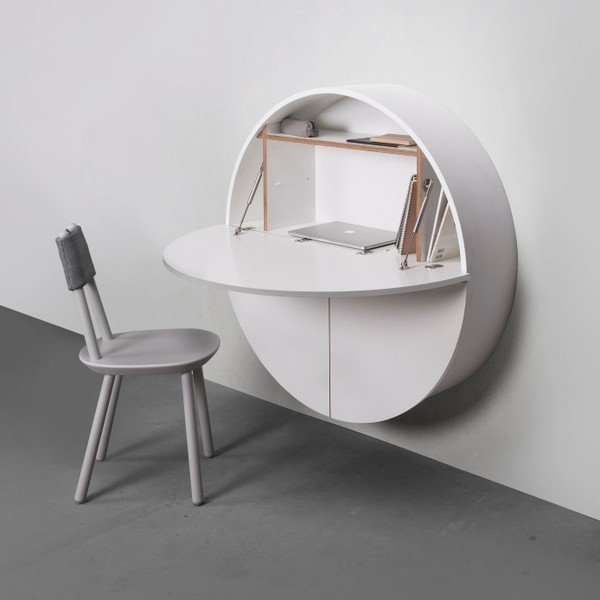 Pill fehér többfunkciós fali asztal - EMKO-image-2